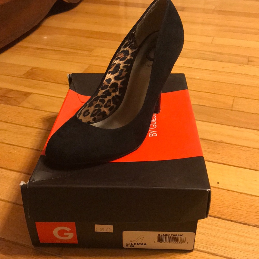 Guess heels like new.